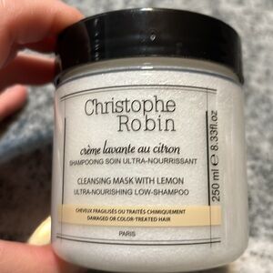 Christophe Robin Cleansing Mask With Lemon 8.33 fl oz/250 ml Full Sz New Sealed